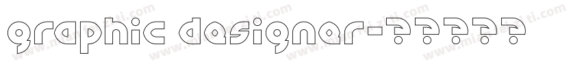 graphic designer字体转换